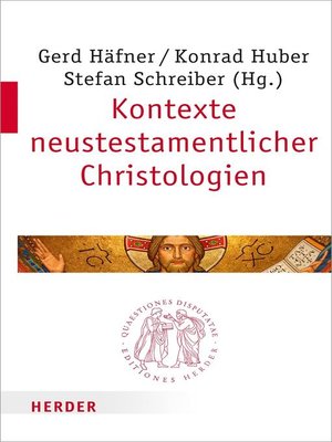 cover image of Kontexte neutestamentlicher Christologien